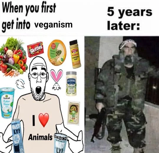 I'm vegan btw